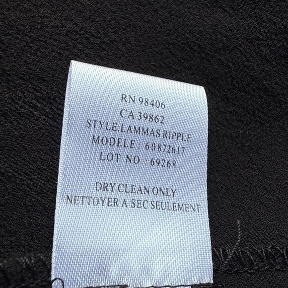 y2k Black Silk Beaded Slip Dress Size Small - Picture 7 of 7